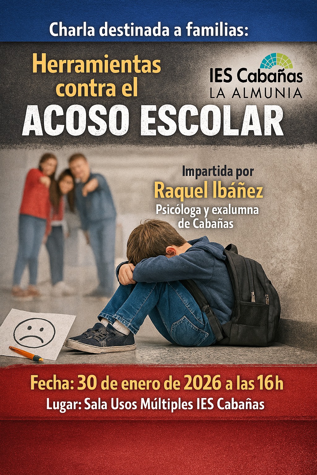 Cartel charla Acoso Cartel charla Acoso